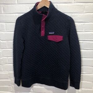 Patagonia Cotton Quilt Snap-T Pullover (Size XS)